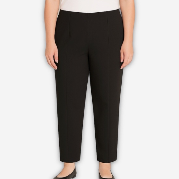 J.Jill Pants Black Stretch Cropped Tapered Slim Fit Classic Comfort 28 - Picture 6 of 6